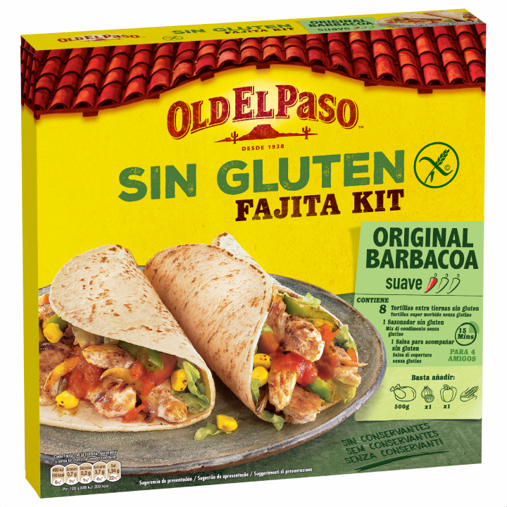 Fajita Kit senza glutine Old El Paso Oscar '78