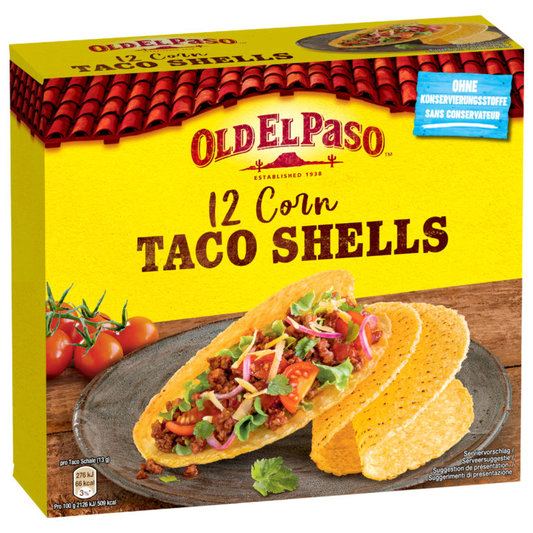 oscar78 taco shell conchiglie messicane di mais old el paso