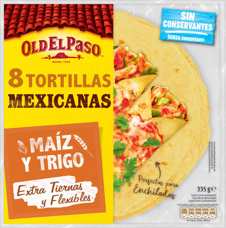 oscar 78 tortillas messicane di mais e frumento old el paso