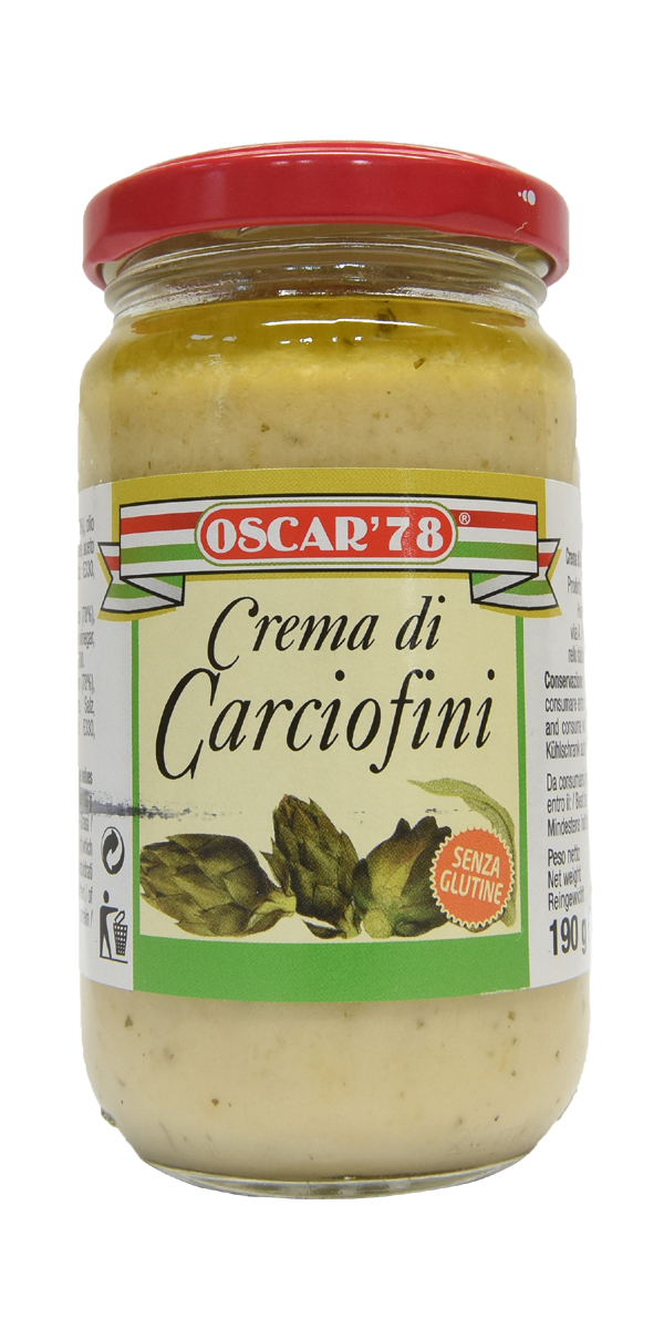 condimento crema di carciofi ligure oscar78