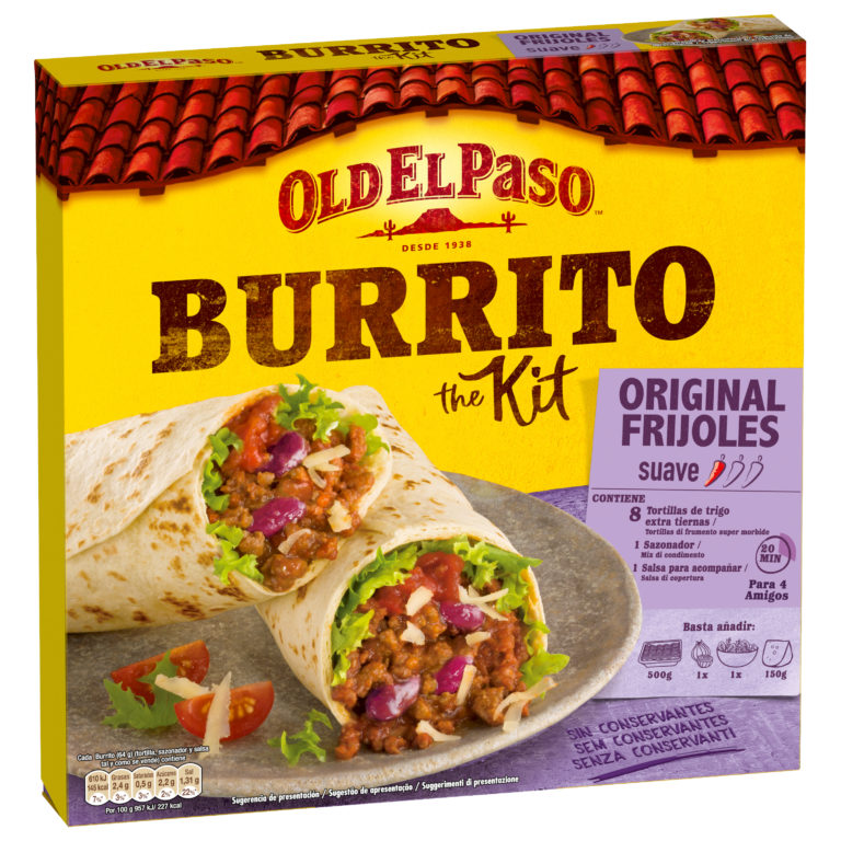 oscar78 kit per burritos old el paso cucina messicana